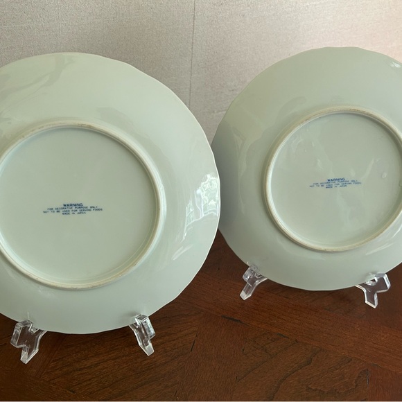 Currier and Ives set of 2 Winter Plates, Farmer's Home Winter, Homestead, Farm - Picture 12 of 12